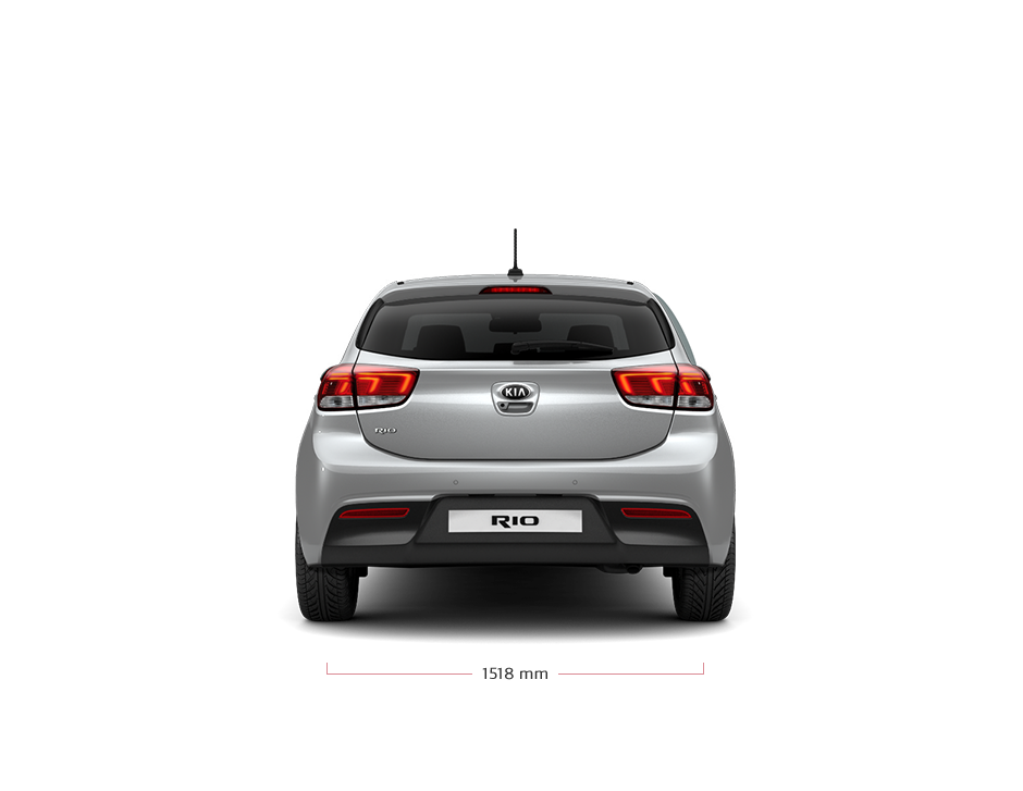 Kia Rio back Kia Rio back