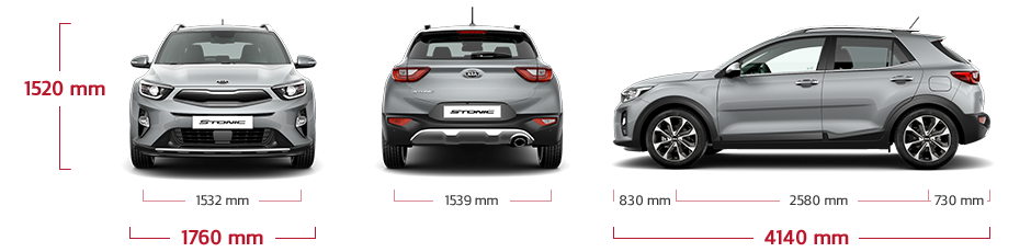 Kia Stonic dimensiones Kia Stonic dimensiones